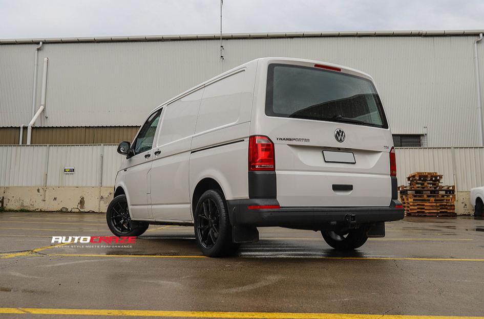 VOLKSWAGEN TRANSPORTER WISHBONE SATIN BLACK